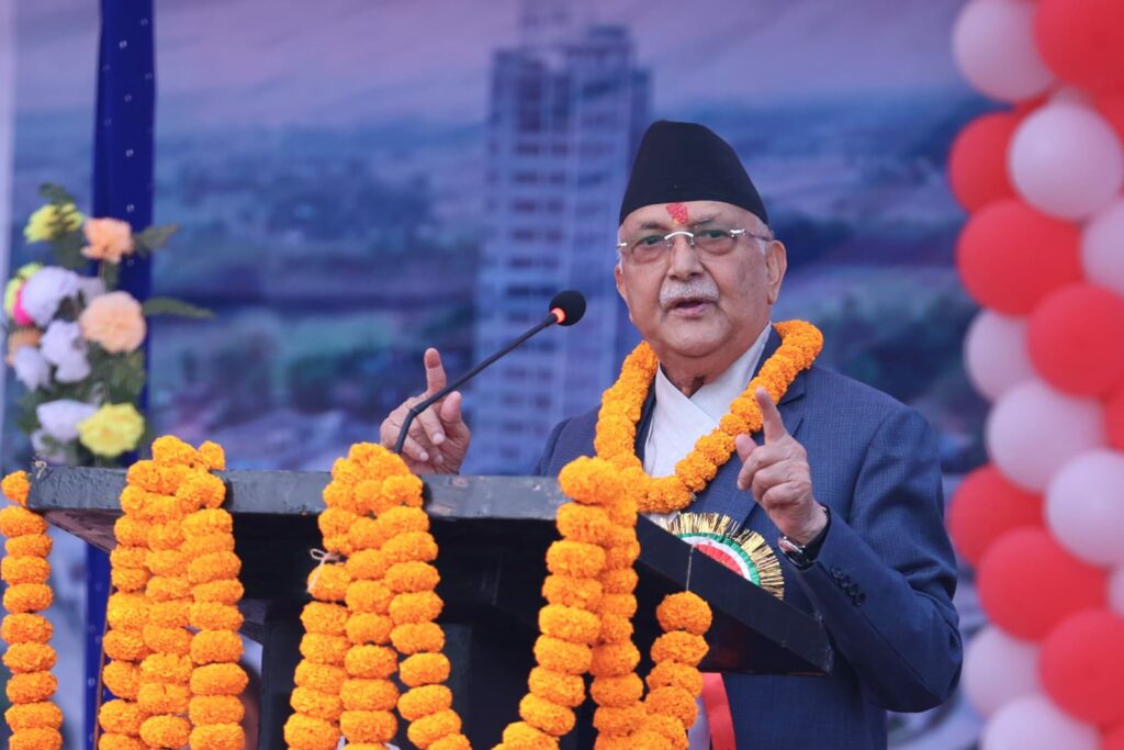 kp oli speech