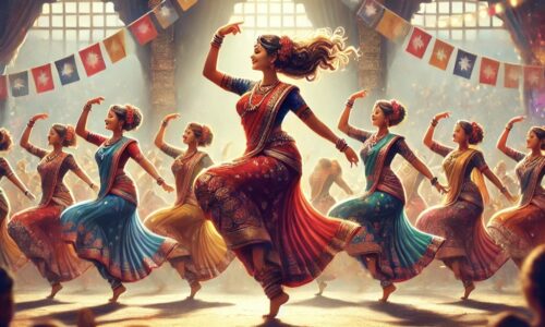 Mummy dance competition