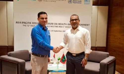 Health minister Meet with Maldives Health Minister in Jakarta 2