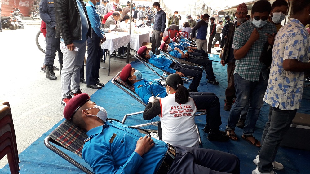 blood donation annapurna radio