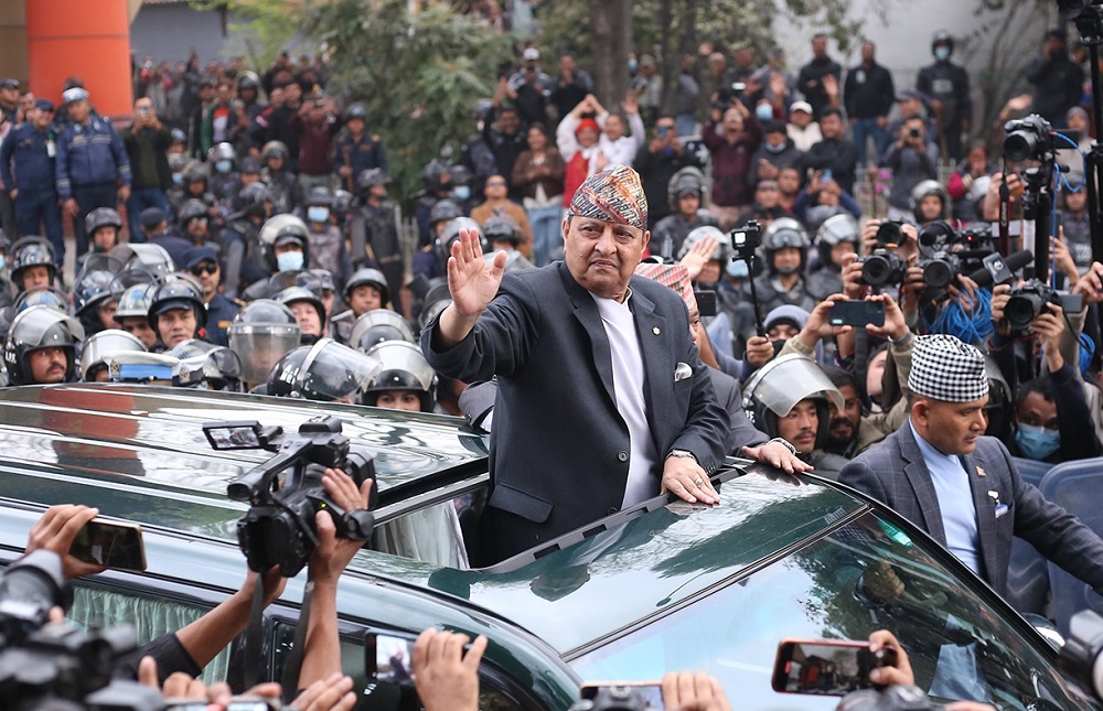 gyanendra shah security