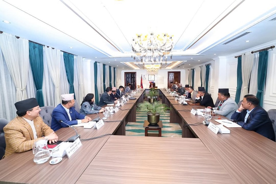 oli cabinet baishakh 2082