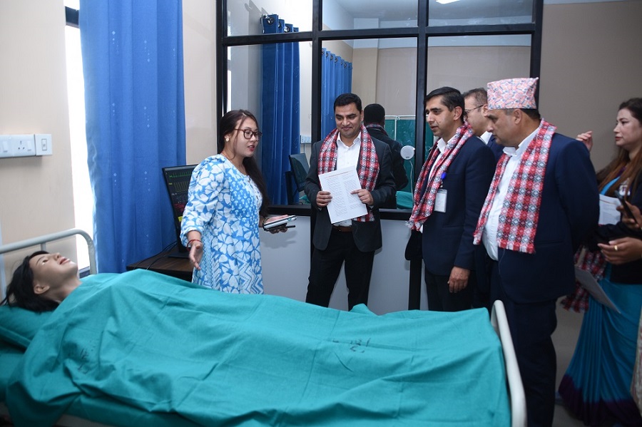 simulation ward In Prasuti Hospital