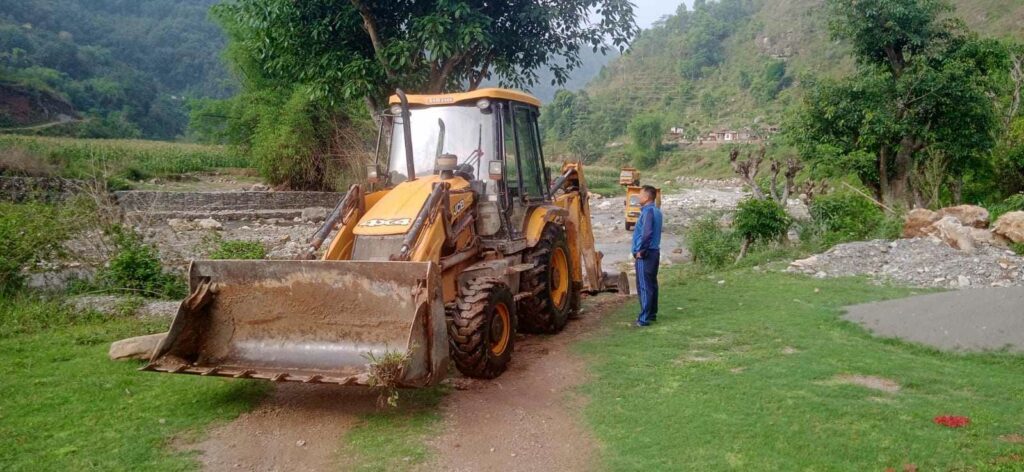 Jcb tipper jyagdikhola
