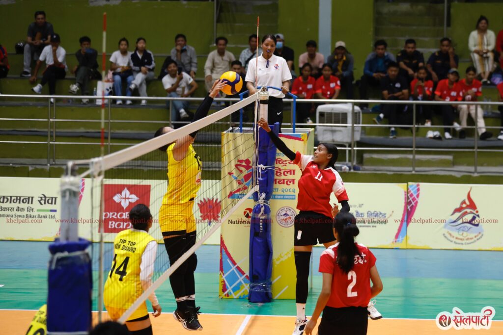 new diamond beats everest women vb prachanda cup