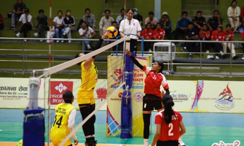 new diamond beats everest women vb prachanda cup