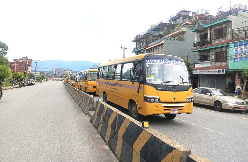 bus pokhara