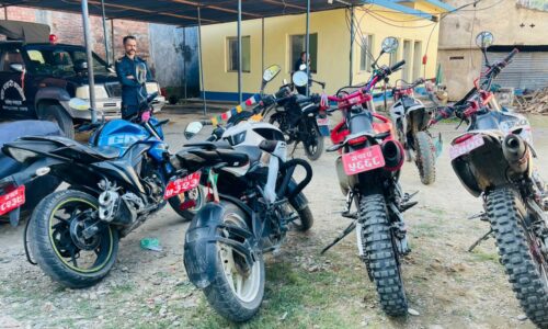 Bike-niyantran-dhoni-pradhushan