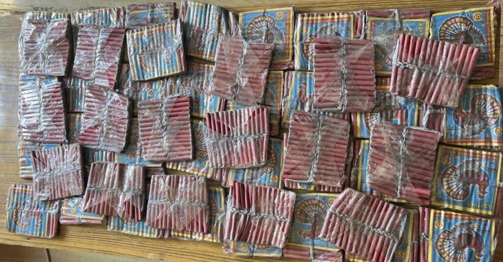 Pataka-baramad-traffic-chok-sygj