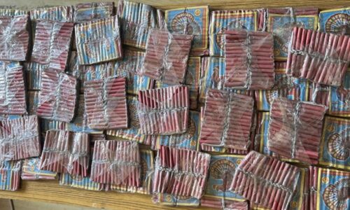 Pataka-baramad-traffic-chok-sygj