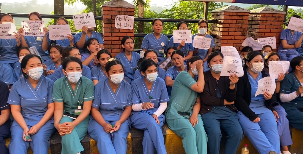 manipal-nurse-protest