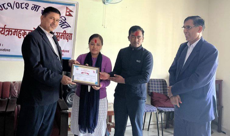 arjunchaupari-health-post-samman