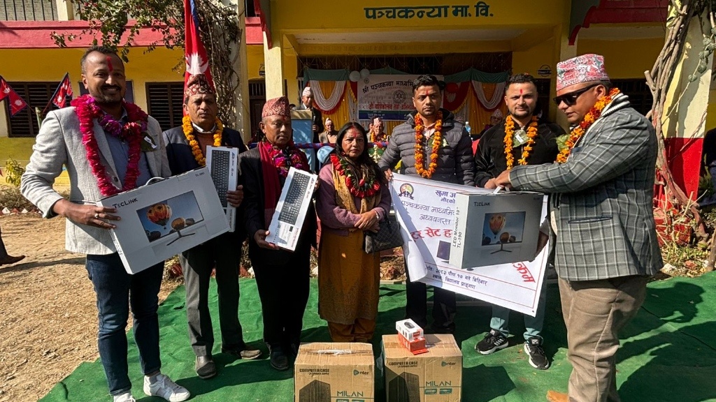 Khuma-Foundation-provides-computer-assistance-to-Panchakanya-Secondary-School