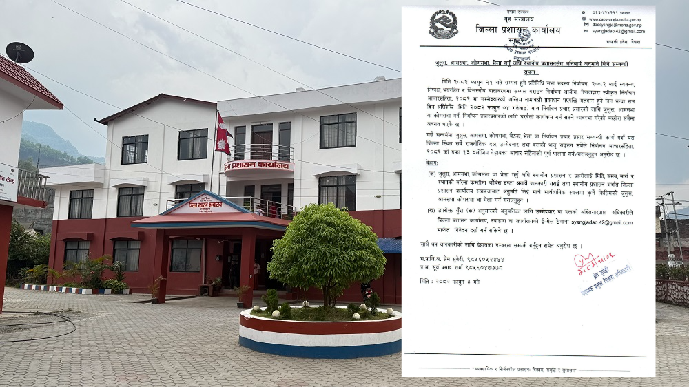 Permission is mandatory before holding processions and public meetings