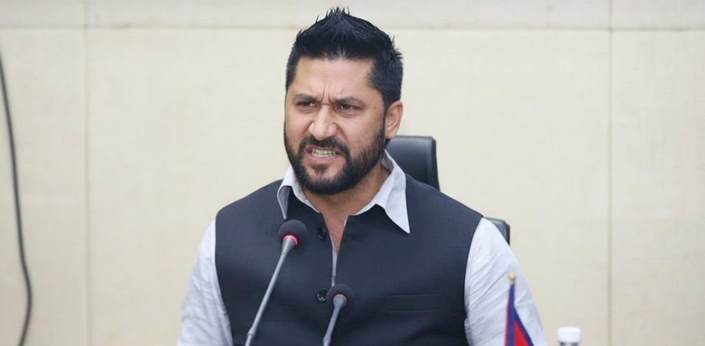 rabi-lamichhane angry mood