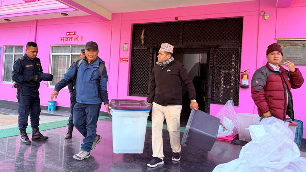 Election materials delivered to all polling stations in Syangja
