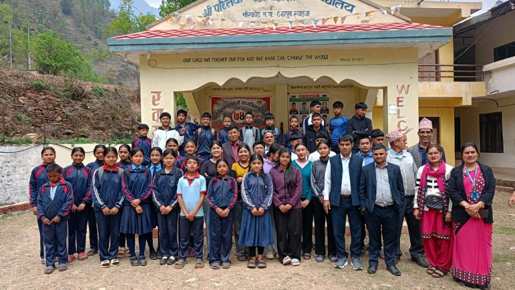 Student insurance starts from Bhirkot-8