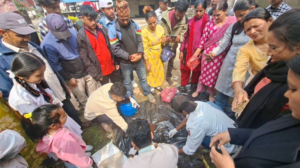 Agricultural training for the deaf community in Syangja