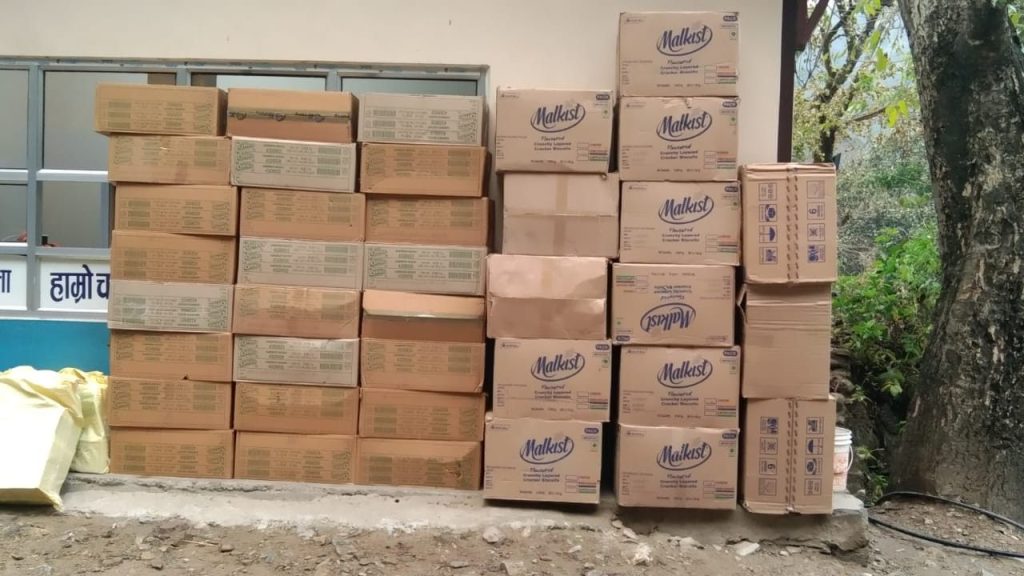 Unregistered goods seized by police