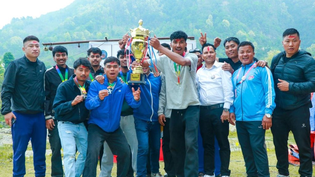 Biruwa Ward No. 6 wins men’s volleyball title
