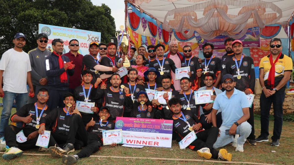 Title winner Gandaki Fire-CCL