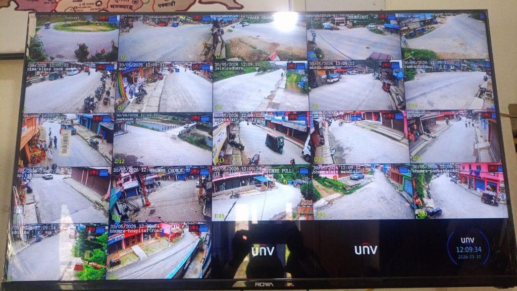 CCTV surveillance in the Walling area