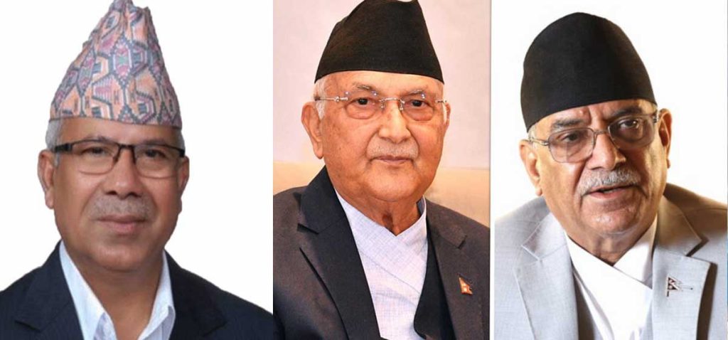 oli prachanda madhav