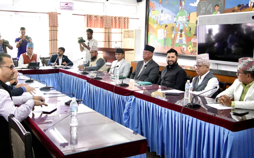 rabi lamichhane meeting