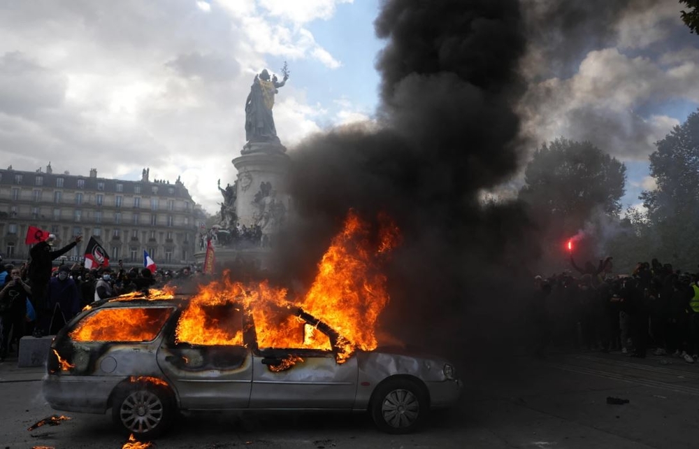 france protest