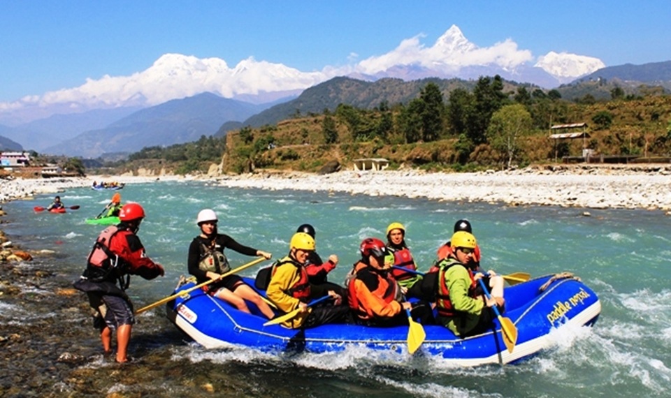 rafting pokhara